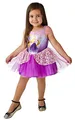 Produktbild: Rubie‘s Official Disney Prinzessin Rapunzel Ballerina-Kostüm für Kinder, Größe M 5 - 6 Jahre, Größe 116 cm