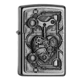 Produktbild: ZIPPO satiniert Emblem Steampunk Heart 2004207