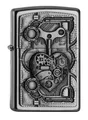 Produktbild: Zippo Feuerzeug SteampunkHeart Feuerzeug, Messing, Edelstahloptik Sturmfeuerzeug