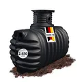 Produktbild: 4rain COMPACT Erdtank 2650 Liter inkl. Schachtverlängerung