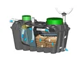 Produktbild: BEASY-2000 Kleinkläranlage für kleine Häuser, Ferienhäuser und Gartenanlagen