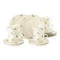 Produktbild: Seltmann Weiden Kaffeeservice Marieluise Elfenbein Blütenmeer 18er Set