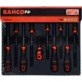 Produktbild: Bahco BahcoFIT Satz Schraubendreher für Schlitz-, Phillips-, Pozidriv- und Robertson-Schrauben mit Gummig (Phillipps-Kreuzschlitz (PH), Pozidriv-Kreuzschlitz (PZ)) (B219.010)