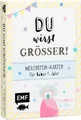Produktbild: Poesiealbum Du wirst größer! Meilenstein-Karten für Babys 1. Jahr