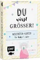Produktbild: Du wirst größer! Meilenstein-Karten für Babys 1. Jahr: K... | Buch | Zustand gut