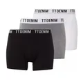 Produktbild: TOM TAILOR Denim Boxershorts Herren Hipster mit Stretch, 3 Stück