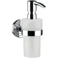Produktbild: Emco Polo Seifenspender 072100102 chrom, Behälter Kunststoff weiß, Dosierpumpe Kunststoff, 245ml