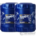 Produktbild: 2x LITER MOTORÖL ÖL MANNOL 10W-60 RACING VOLLSYNTHETISCH