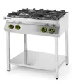 Produktbild: Gasherd Kitchen Line 4-flammiger offener Ständer, HENDI, Kitchen Line, 19kW, 800