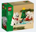 Produktbild: Lego Promo Weihnachten 40571 Eisbären im Winter Wintertime Polar Bears NEU