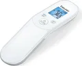 Produktbild: Beurer Infrarot-Fieberthermometer FT 85 795.06 | kontaktlos | Stirn- & Oberflächenmessung | Fieberalarm | 60 Speicher