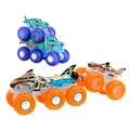 Produktbild: Hot Wheels Monster Trucks Multipack 1:64 Tigerhai Mega-Wrex Big Rigs HYJ29 OVP