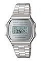 Produktbild: Casio A168WEM-7EF Vintage Digital Silbern Spiegelnd