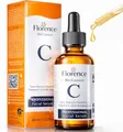 Produktbild: 60ml Bio Hyaluron Serum mit Vitamin C, E. Hochkonzentriert Anti-Falten, Anti-Aging & Dunkle-Flecken. Hyaluronsäure-Gesichtsserum, Ideal als Augenkonturcreme. Dermaroller Essence. Vegane Naturkosmetik