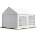 Produktbild: Party-zelt Festzelt 5x4 M Garten-pavillon -zelt Pvc Plane 700 N In Weiß Wasserdicht