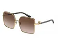Produktbild: Dolce & Gabbana Sonnenrille DG2279  02/13 Gold Braun Damen