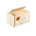 Produktbild: Holz Nistkasten, Brutkasten  21 × 12 × 13 cm -  z.B. Sittiche / Wellensittiche