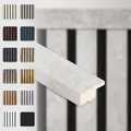Produktbild: HEXIM Abschlussleiste 275x2,7cm passend für unsere Akustikpaneele - flexible Lamellenwand Holz MDF Wandpanelee Lamellenverkleidung Wandverkleidung (1 Abschlussleiste Chicago Concrete - APA10)