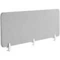 Produktbild: Schreibtischtrennwand hellgrau 180 x 40 cm WALLY