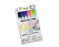 Produktbild: Online Pen Kugelschreiber ONLINE Outline Pen silber mit farbigem Rand Glitzereffekt Kartonetui