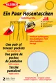 Produktbild: KLEIBER Quick-Ein-Paar-Hosentasche, weiß