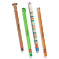 Produktbild: LEGAMI 4er Set Gel Schreiber Stifte Set löschbar radierbar DINO TEDDY HUND LAMA