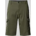 Produktbild: Tom Tailor Regular Fit Cargoshorts mit Cargotaschen in Oliv, Größe 30