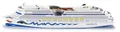 Produktbild: siku 1720, Kreuzfahrtschiff AIDAluna, 1:1400, Metall/Kunststoff, AIDA-Optik, Nic