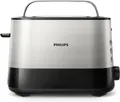Produktbild: Philips Toaster – 2 Toastschlitze, 7 Stufen, Brötchenaufsatz, Auftaufunktion