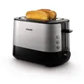 Produktbild: Philips HD2637/90 Toaster Brötchenaufsatz 1000 W schwarz/edelstahl