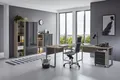 Produktbild: BMG Möbel Büromöbel-Set, Office Edition Set 4, eiche sonoma/ anthrazit hochglanz