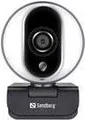 Produktbild: Sandberg Streamer USB Webcam Pro - Web-Kamera - Farbe - 2 MP - 1920 x 1080 - 720p, 1080p - Audio - USB2.0 - H.264 (134-12)