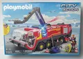 Produktbild: PLAYMOBIL City Action Flughafenlöschfahrzeug mit Licht und Sound 71371 Feuerwehr