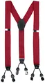 Produktbild: Banned Alternative Rockabilly Braces Unisex Hosenträger rot