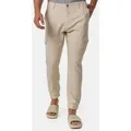 Produktbild: Indicode Leinenhose Herren Booth Sommerhose Leinen Herrenhose mit 6 Taschen, 55% Leinen braun L