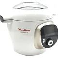 Produktbild: Moulinex Cookeo+ CE85CA10, 4 l, 1600 W, Weiß, Kunststoff, Keramik, LCD - Weiß