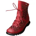 Produktbild: Laura Vita Womens CYRIELLE 11 rote Stiefeletten Ankle Boots - 37 EU