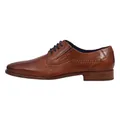 Produktbild: bugatti Herren Businessschuhe, Männer Business Schnürer, Wechselfußbett,Office,Freizeit,Schnuerschuhe,Schnuerer,Low-tie,Cognac (6300),41 EU / 7 UK