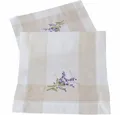 Produktbild: matches21 HOME & HOBBY Tischdecke Tischläufer Lavendel beige 35x70 cm (1-tlg)