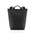 Produktbild: reisenthel shopper-backpack rhombus black - urbaner und stylischer Rucksack, Laptopfach, modernes Design, Couleur:rhombus black