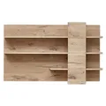 Produktbild: Stella Trading BELLANO Wandboard in Viking Eiche Optik - Hochwertiges und vielseitig einsetzbares Wandregal - 140 x 86 x 22 cm (B/H/T)