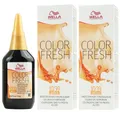 Produktbild: Wella Color Fresh Tönungsliquid 2 x 75 ml 10/39 hell lichtblond gold cendre Set