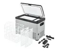 Produktbild: AEG Automotive Kompressor Kühlbox KK 30, Mobile Kühlbox für das Auto, konfigurierbare Temperaturen von +20 °C bis -20 °C Grad,Gefrierfach und Kühlbereich, inkl.Zwei Tragegriffen, 30L Fassungsvermögen