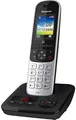 Produktbild: Panasonic KX-TGH720 - DECT-Telefon - Kabelloses Mobilteil - Freisprecheinrichtung - 200 Eintragungen - Anrufer-Identifikation - Schwarz (KX-TGH720GS)