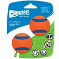 Produktbild: Chuckit! 17020 Ultra Ball Small Spielzeug Spielball Hunde Schwimmfähig 2er Pack