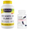 Produktbild: Healthy Origins Vitamin D3 10000 IU 360 Softgels + K2 MK7 90 Tabletten