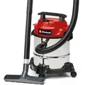 Produktbild: Einhell EINHELL TC-VC 1812/1 S, wet/dry vacuum cleaner red/stainless steel - Rot/Silber