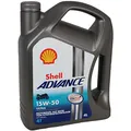 Produktbild: Shell Advance Ultra 4T 15W-50/4-Liter-Kanister