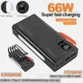 Produktbild: Powerbank 20000mAh 66W USB-C Externer Batterie 4 USB Ladegerät für Alle Handys