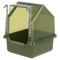 Produktbild: Trixie Badehaus für Nymphensittiche & Papageien olivgrün 16x22x16 cm